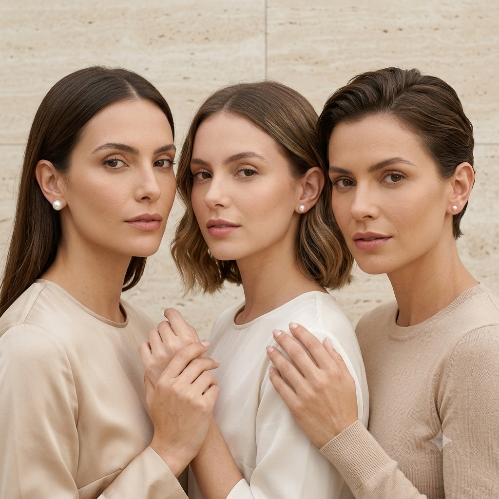Trio de Brincos Pérolas | Folheado Ouro 18k